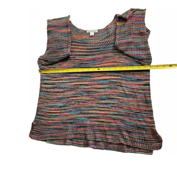 John Paul Richard Rainbow Relax Knit Scoop Neck Cozy Sweater - Picture 6 of 13